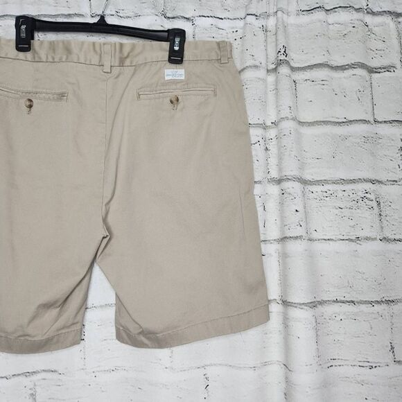 Vineyard Vines 9 Inch Stretch Breaker Shorts Mens Size 36 Khaki Casual Comfort - Picture 6 of 9